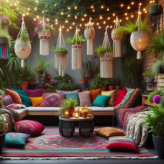 Creating A Dreamy Bohemian Patio
