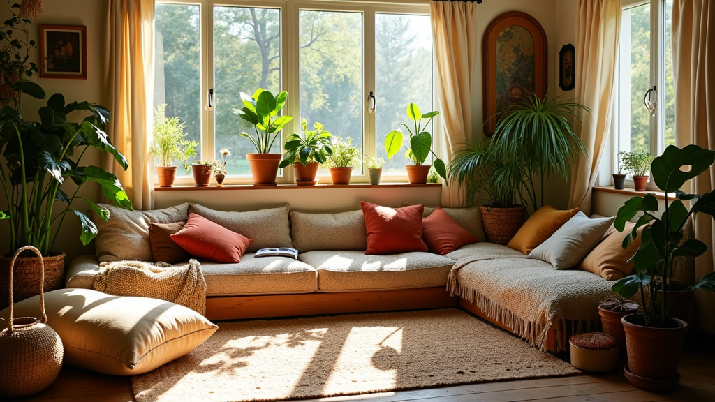 Designing A Cozy Reading Nook With A Bohemian Feel