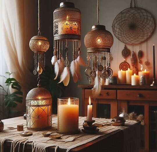 Creating Ambient Spaces With Boho-Inspired Candles